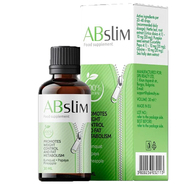 ABSlim: Solução em Gotas de 30 ml