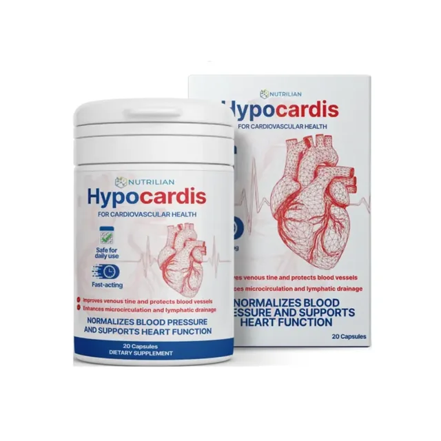 Hypocardis: Cápsulas Cardiovasculares