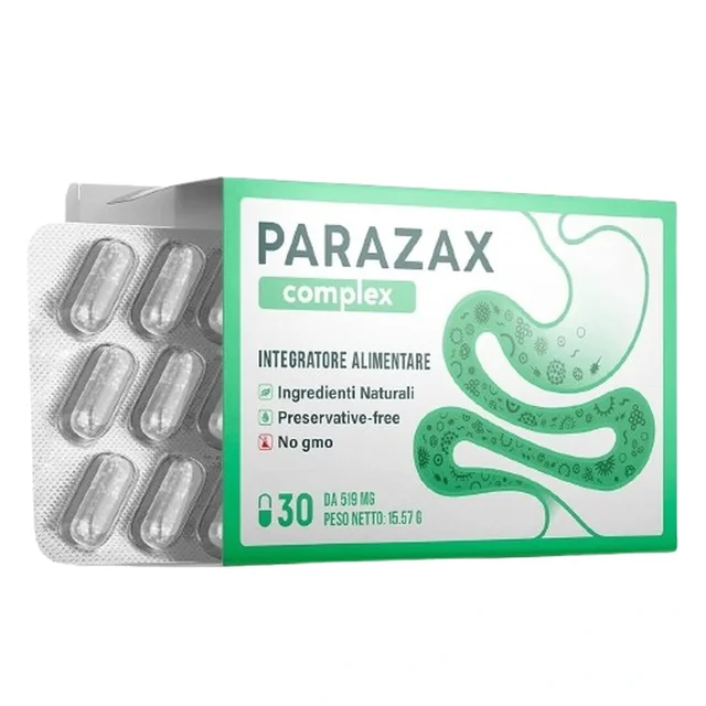 Parazax Complex: Cápsulas de Apoio Imunitário com Echinacea e Rosa Mosqueta
